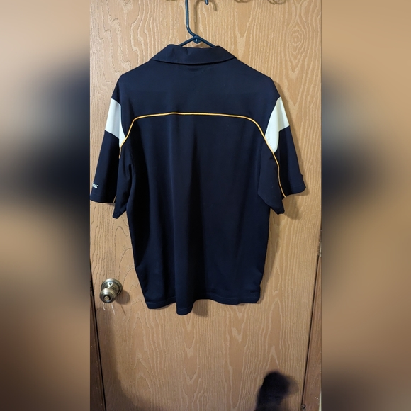 STL NHL Blues Reebok Face Off Collection Polo - Men's Medium - Picture 3 of 6